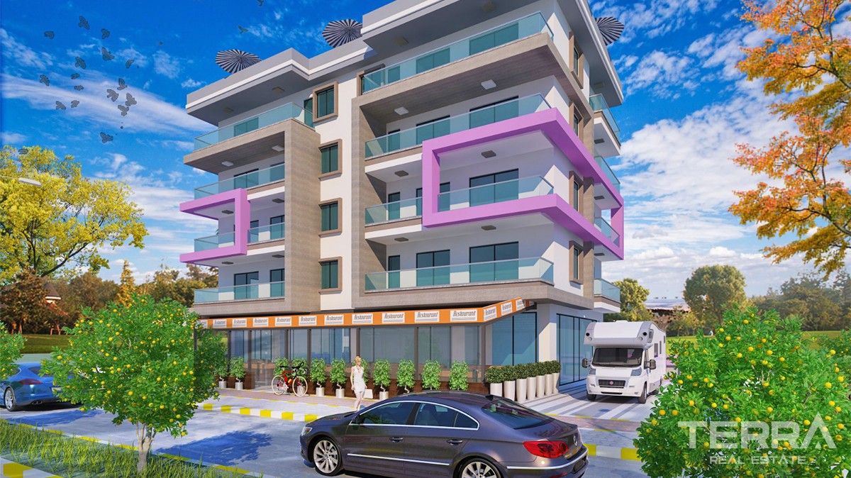 Sea View Apartments in Alanya Cikcilli - 33573