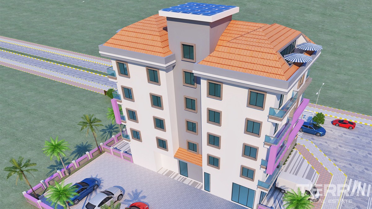 Sea View Apartments in Alanya Cikcilli - 33575
