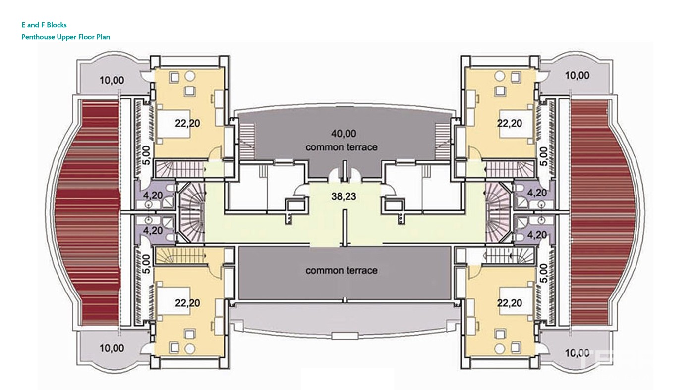 Spacious 2 Bedroom Apartments in Antalya Located near Konyaaltı Beach - 33636