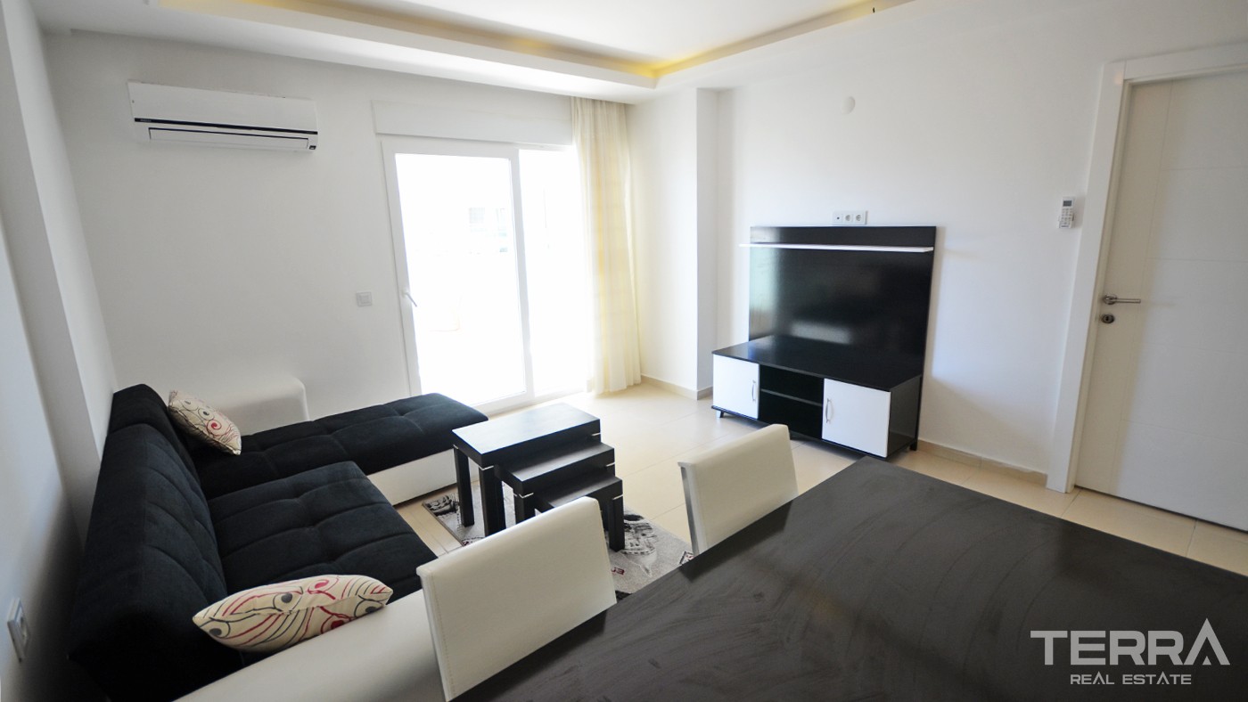 One Bedroom Apartment With Swimming Pool View in Avsallar Alanya - 33795