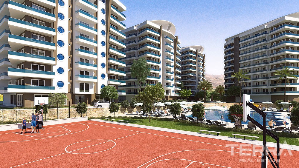 One Bedroom Apartment With Swimming Pool View in Avsallar Alanya - 33810