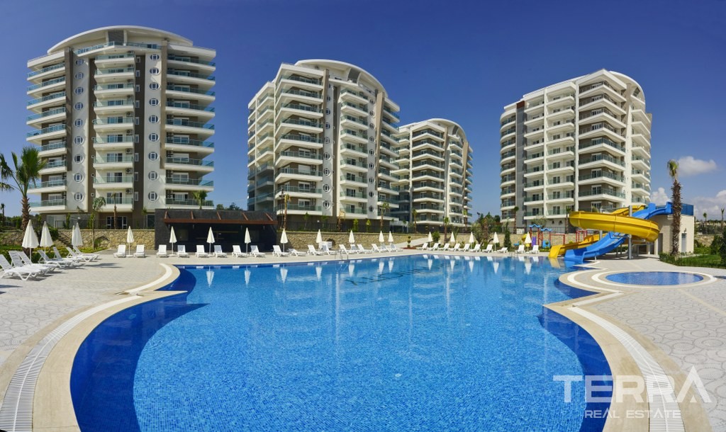 One Bedroom Apartment With Swimming Pool View in Avsallar Alanya - 33819