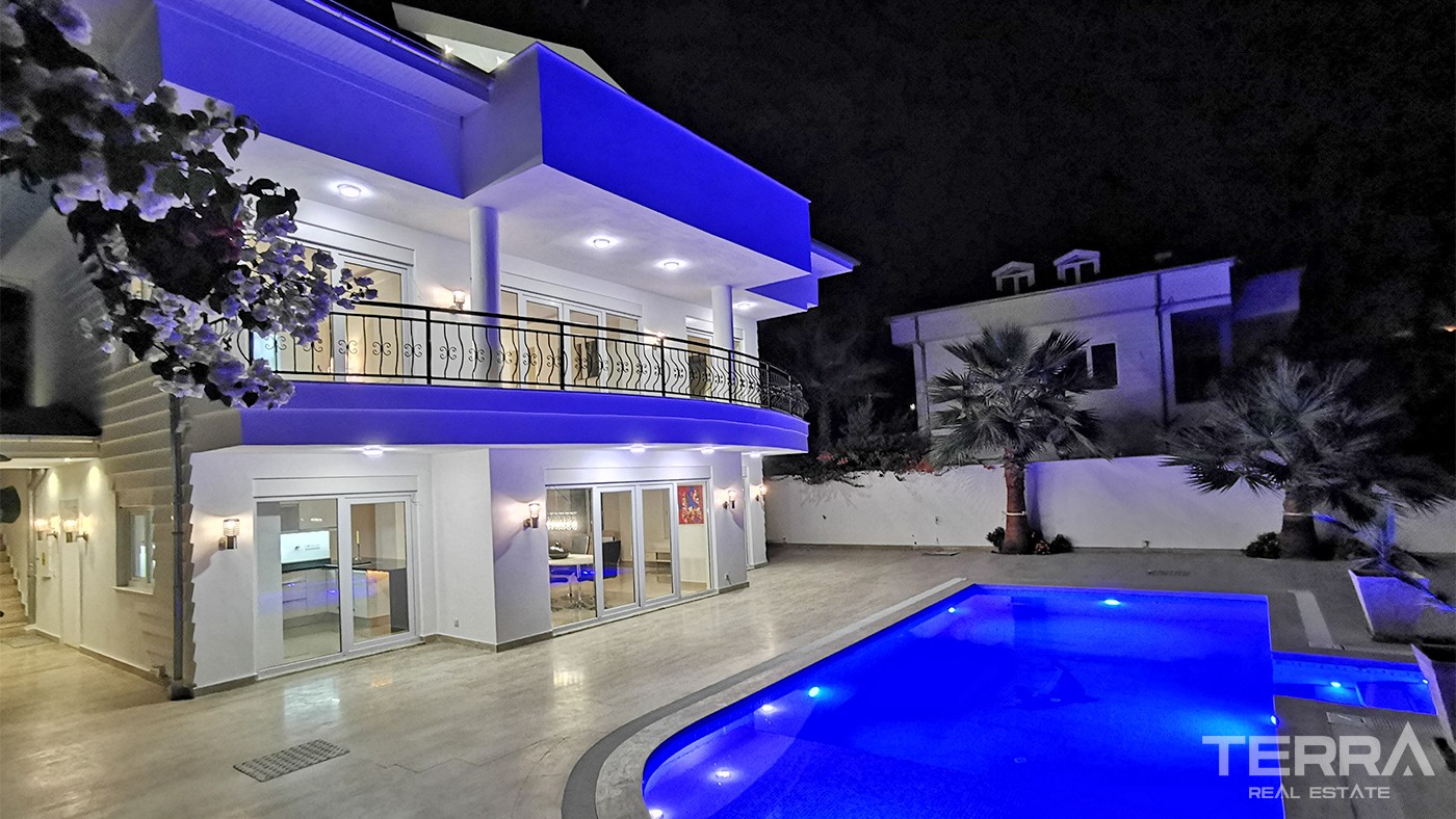 Breathtaking Sea View Villa With Private Pool in Alanya Kargıcak - 33848