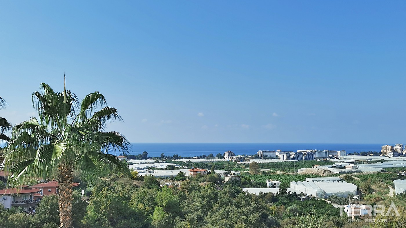 Breathtaking Sea View Villa With Private Pool in Alanya Kargıcak - 33854