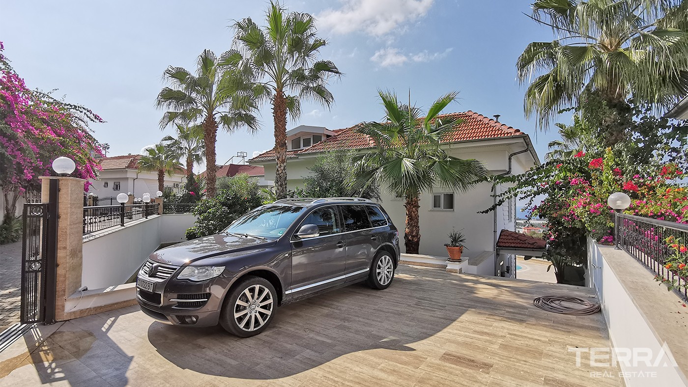 Breathtaking Sea View Villa With Private Pool in Alanya Kargıcak - 33857