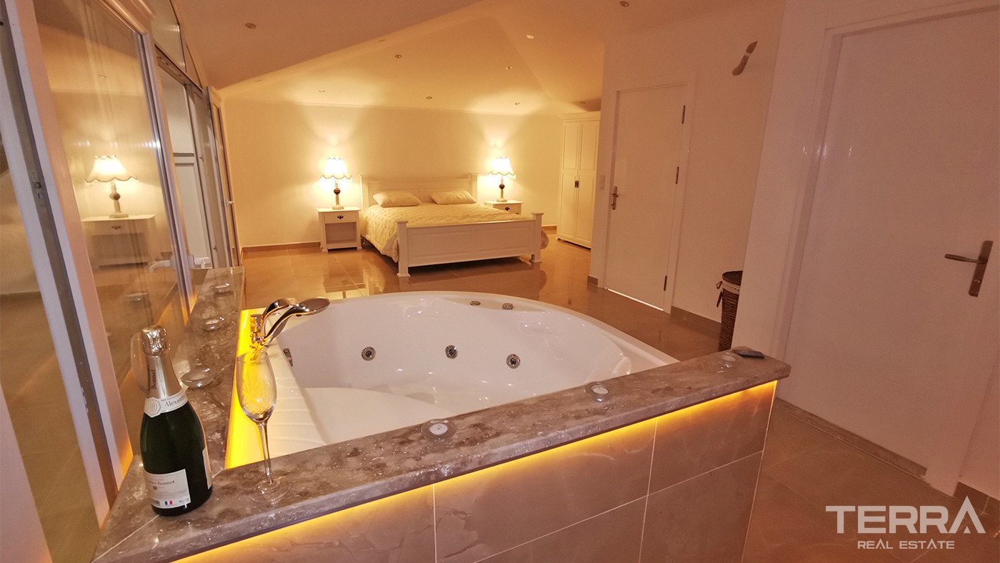 Breathtaking Sea View Villa With Private Pool in Alanya Kargıcak - 33858