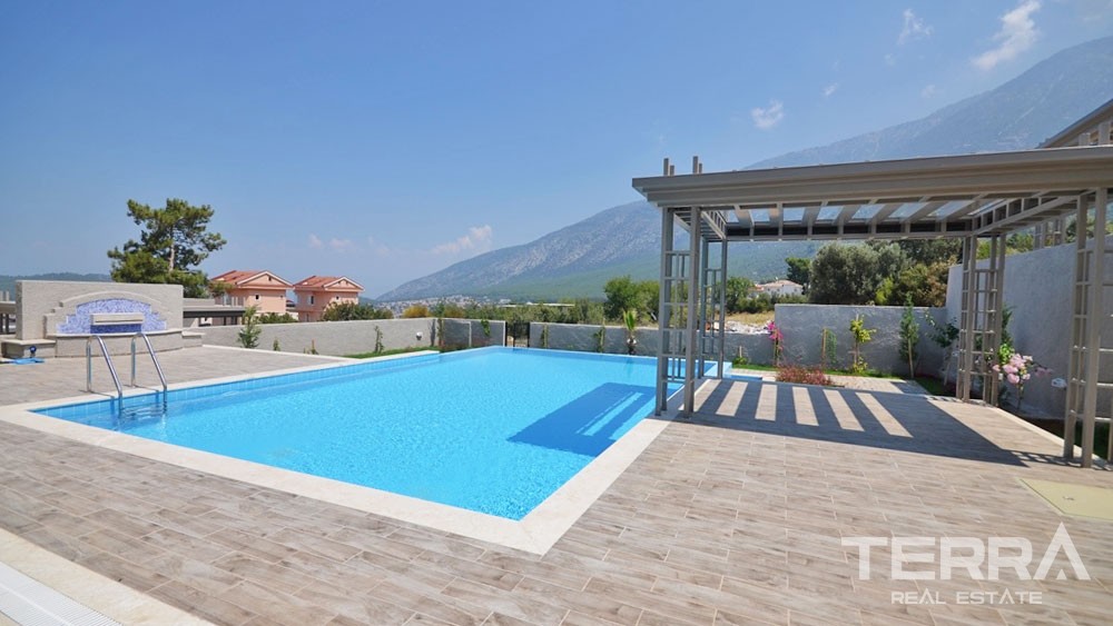 Modern Detached Villa with Private Pool for Sale in Fethiye Ovacık - 33895
