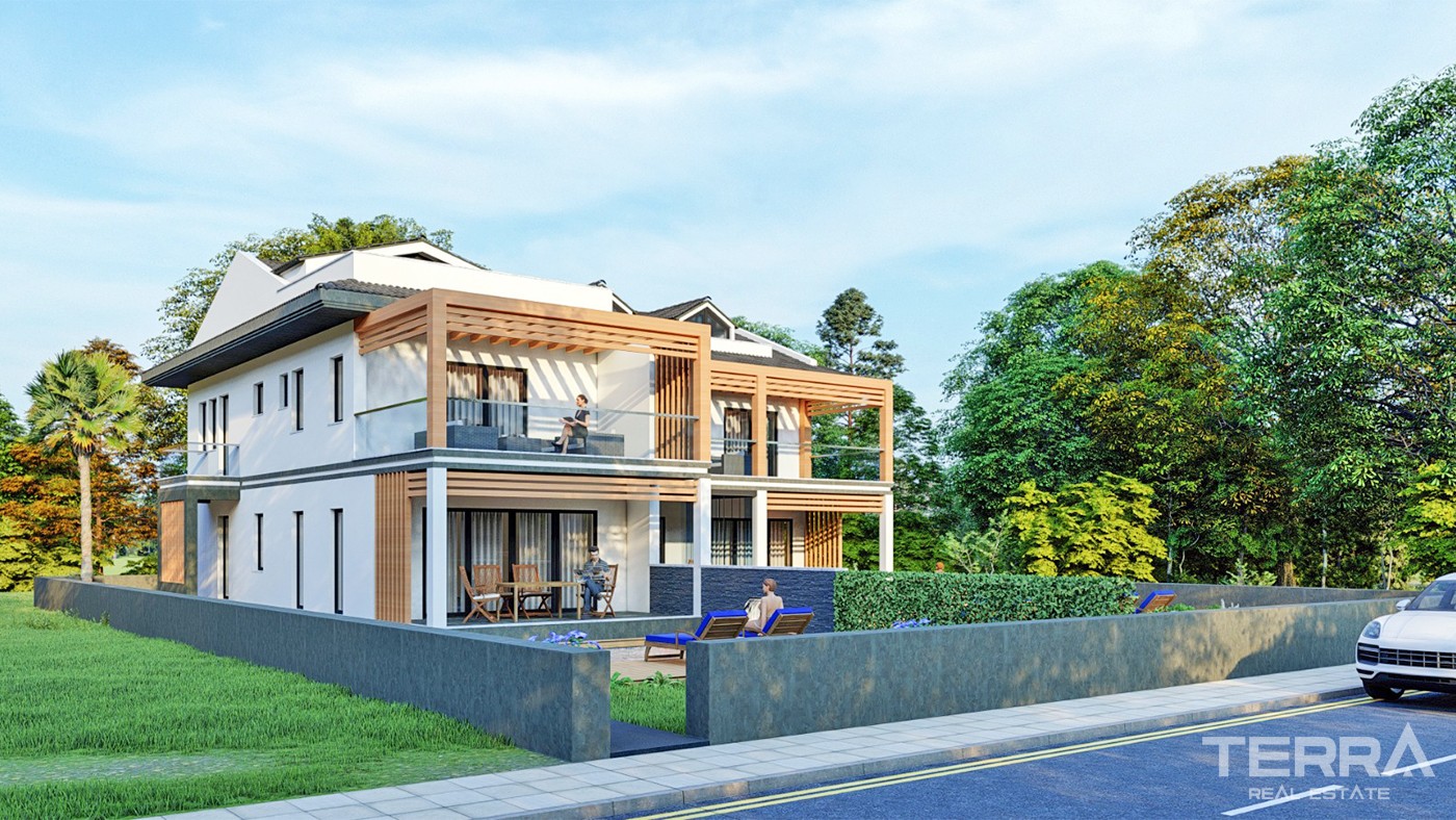 Luxury Semi-detached Villa for Sale with Central Location in Fethiye - 34002