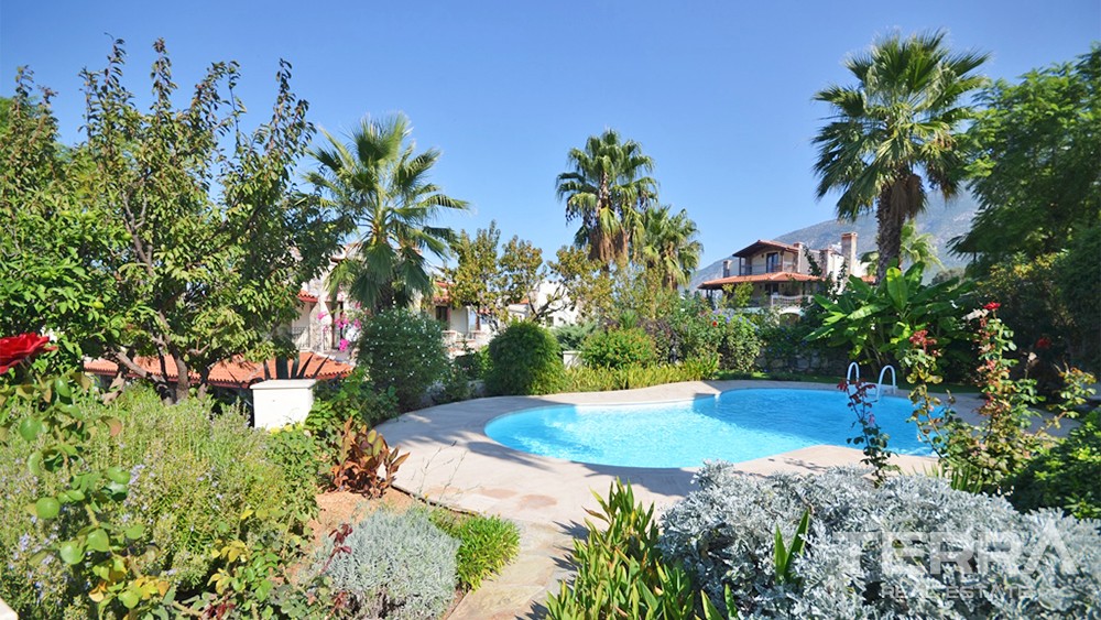 Fully Furnished House in Fethiye with Private Swimming Pool and Garden - 34015