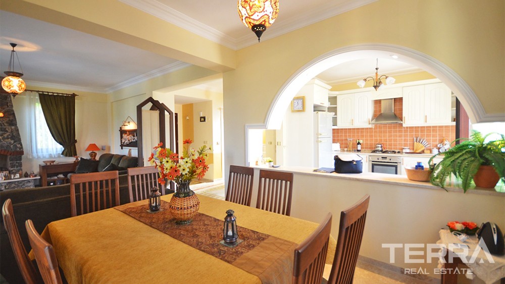 Fully Furnished House in Fethiye with Private Swimming Pool and Garden - 34016