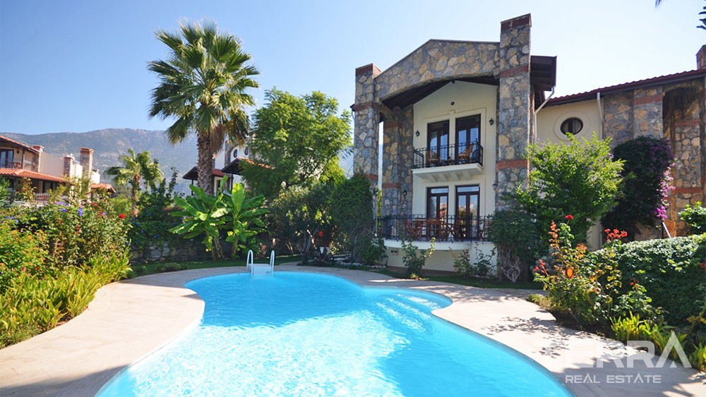 Fully Furnished House in Fethiye with Private Swimming Pool and Garden - 34017