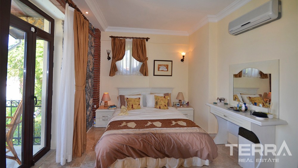 Fully Furnished House in Fethiye with Private Swimming Pool and Garden - 34024
