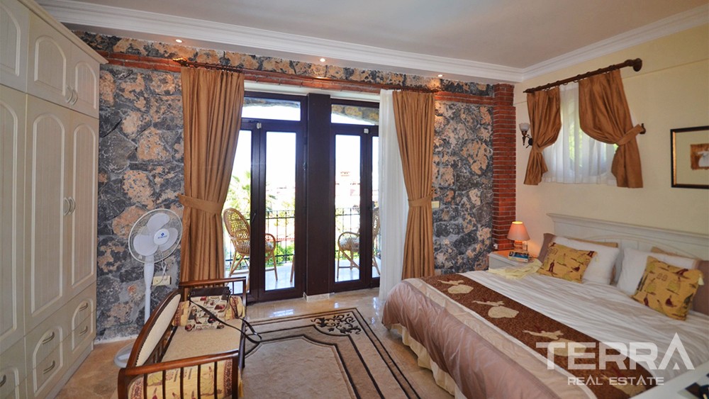 Fully Furnished House in Fethiye with Private Swimming Pool and Garden - 34025