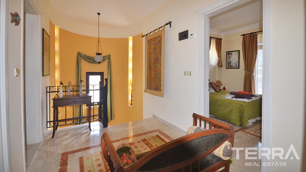 Fully Furnished House in Fethiye with Private Swimming Pool and Garden - 34028