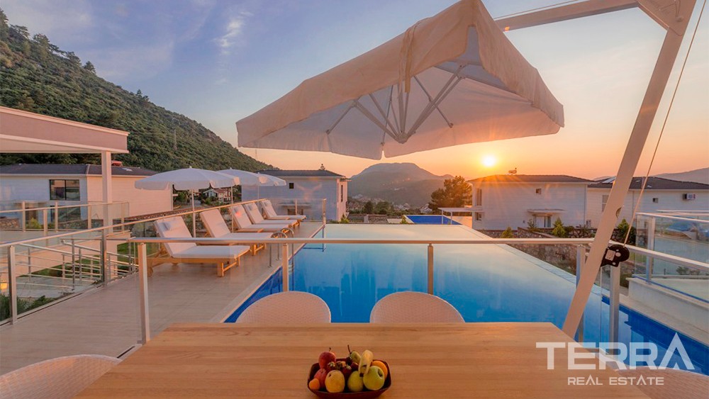 Elegant Villa in Fethiye Ovacık with Charming Mountain Views - 34029