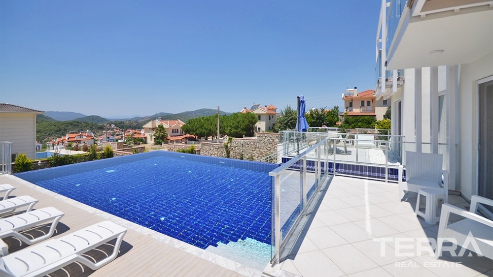 Elegant Villa in Fethiye Ovacık with Charming Mountain Views - 34036