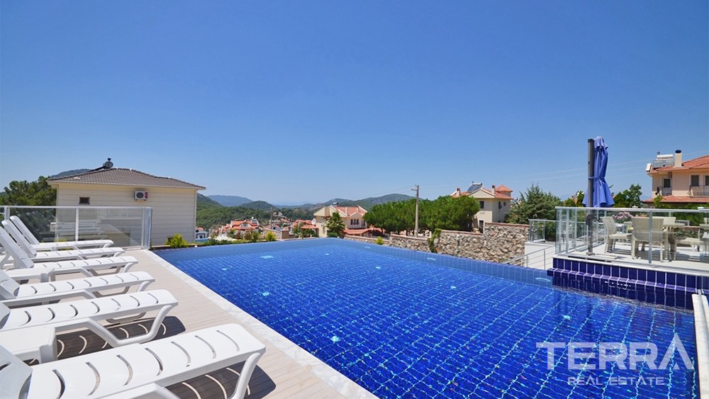 Elegant Villa in Fethiye Ovacık with Charming Mountain Views - 34037
