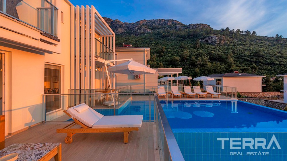 Elegant Villa in Fethiye Ovacık with Charming Mountain Views - 34046