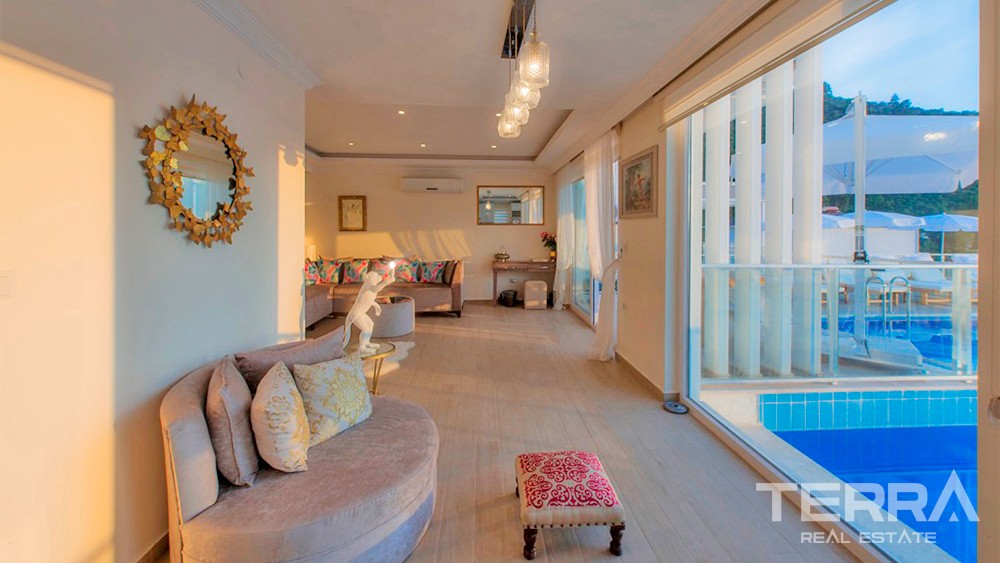 Elegant Villa in Fethiye Ovacık with Charming Mountain Views - 34055