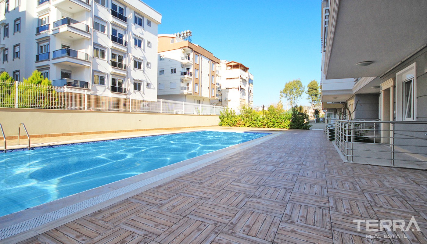 Ready Antalya Flats for Sale Located 600 m from Konyaaltı Beach - 34092