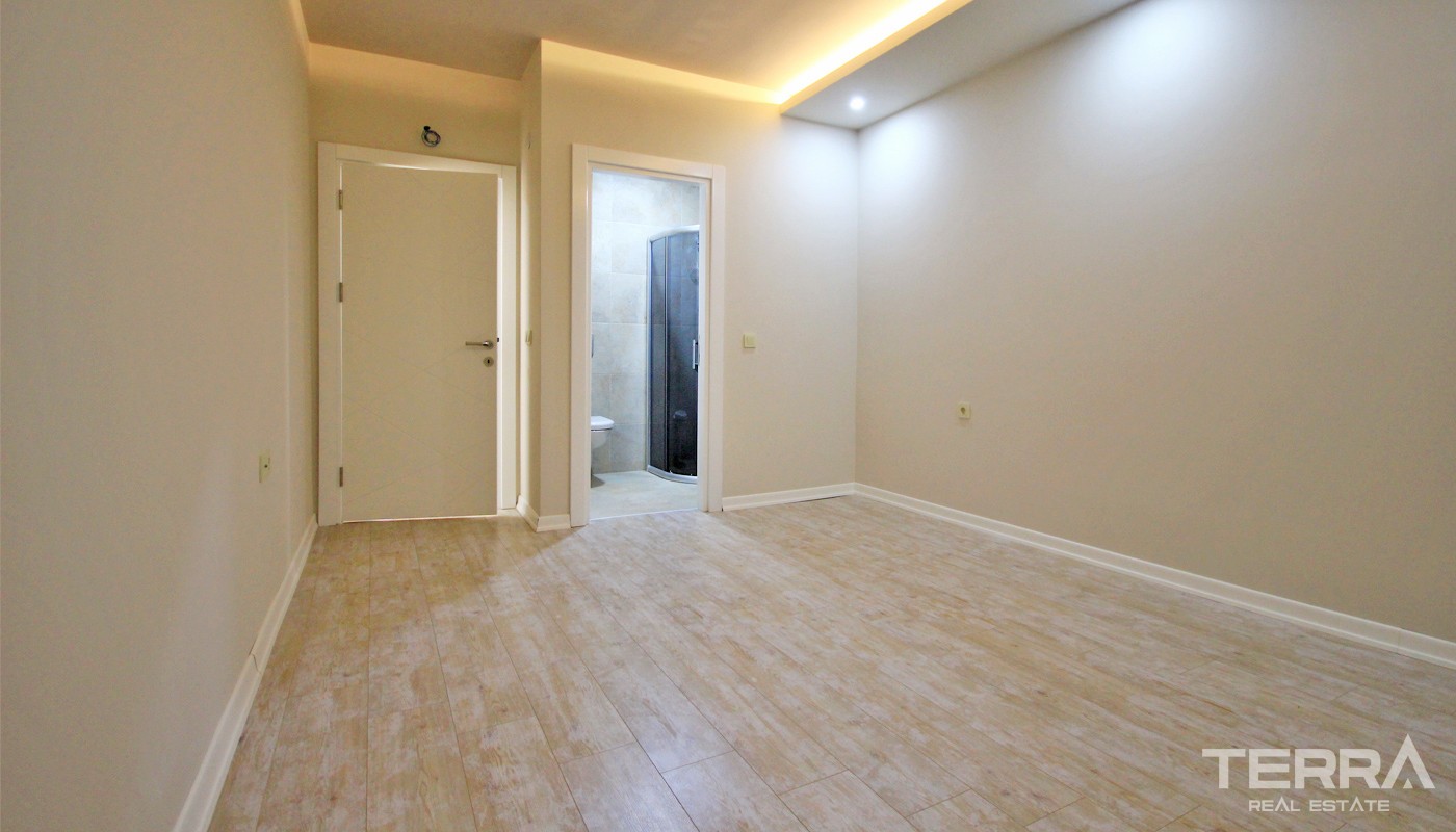 Family Apartments in Antalya for Sale Located 200 m to the Beach - 34113
