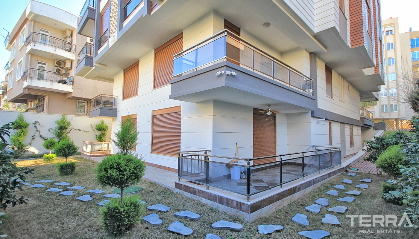 Family Apartments in Antalya for Sale Located 200 m to the Beach - 34123