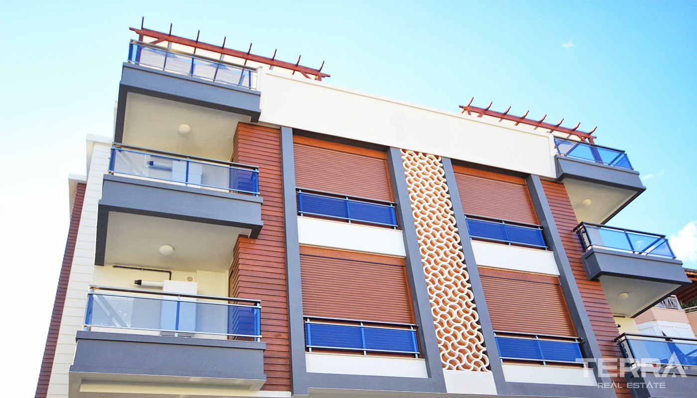 Family Apartments in Antalya for Sale Located 200 m to the Beach - 34129