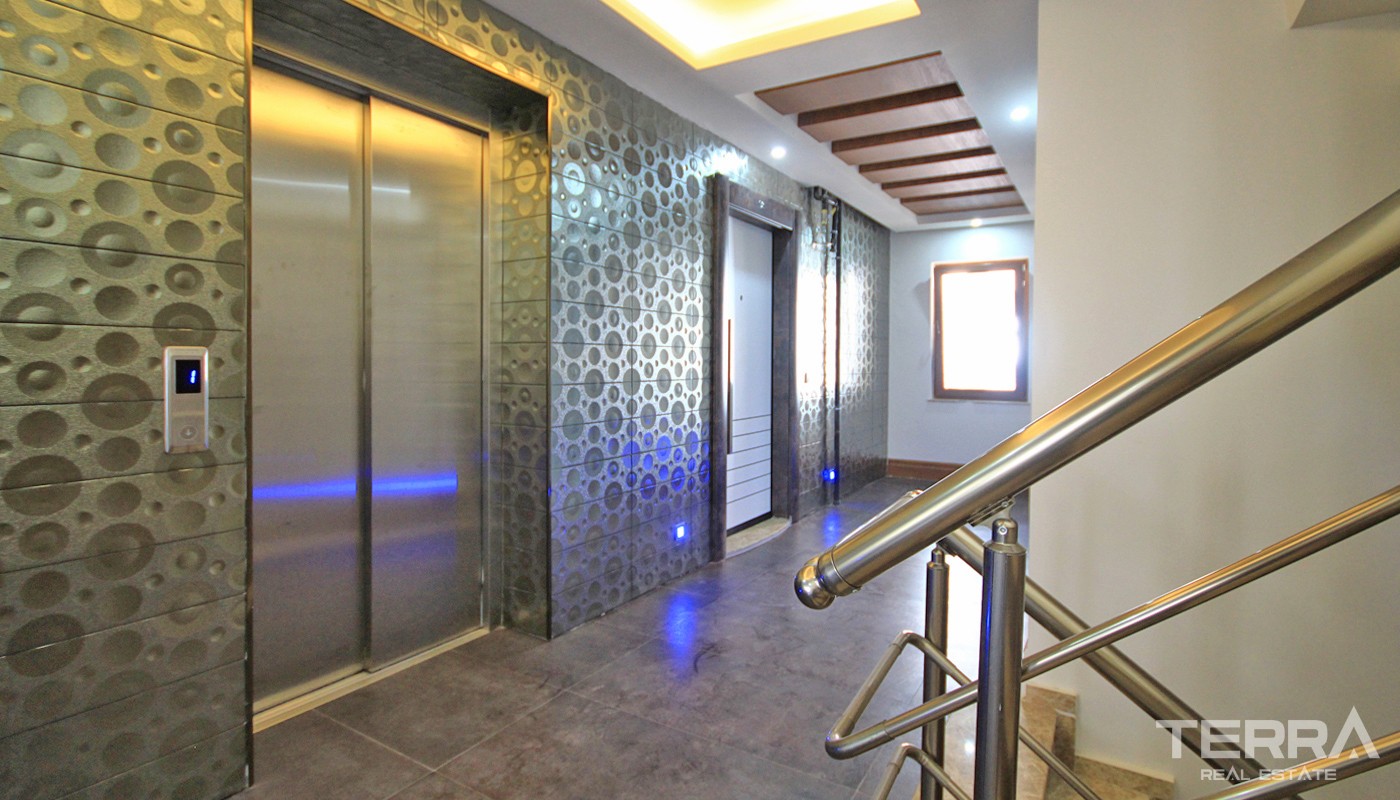 Family Apartments in Antalya for Sale Located 200 m to the Beach - 34133