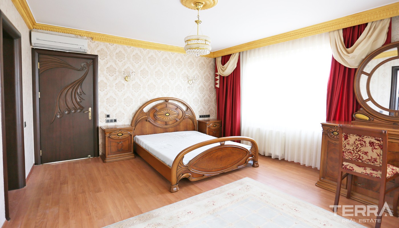 Fully Furnished Villa in Antalya with Walking Distance to Lara Beach - 34234