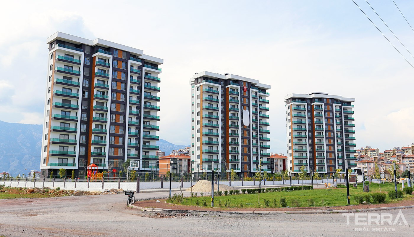 New Flats Located in Antalya Döşemealtı with Affordable Prices - 34262
