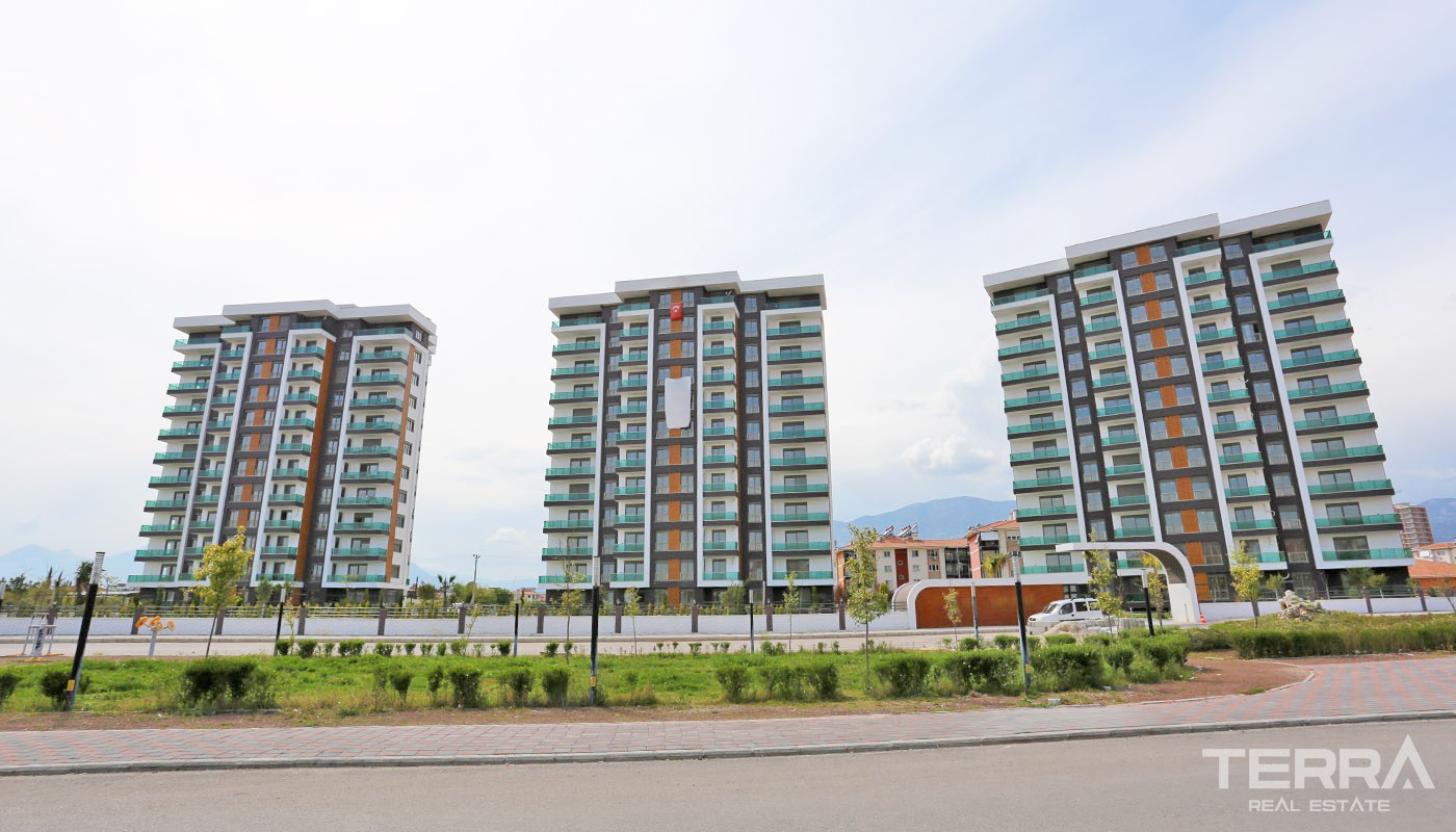 New Flats Located in Antalya Döşemealtı with Affordable Prices - 34263