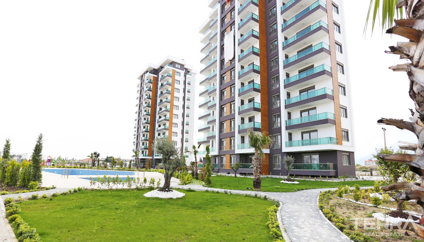 New Flats Located in Antalya Döşemealtı with Affordable Prices - 34265