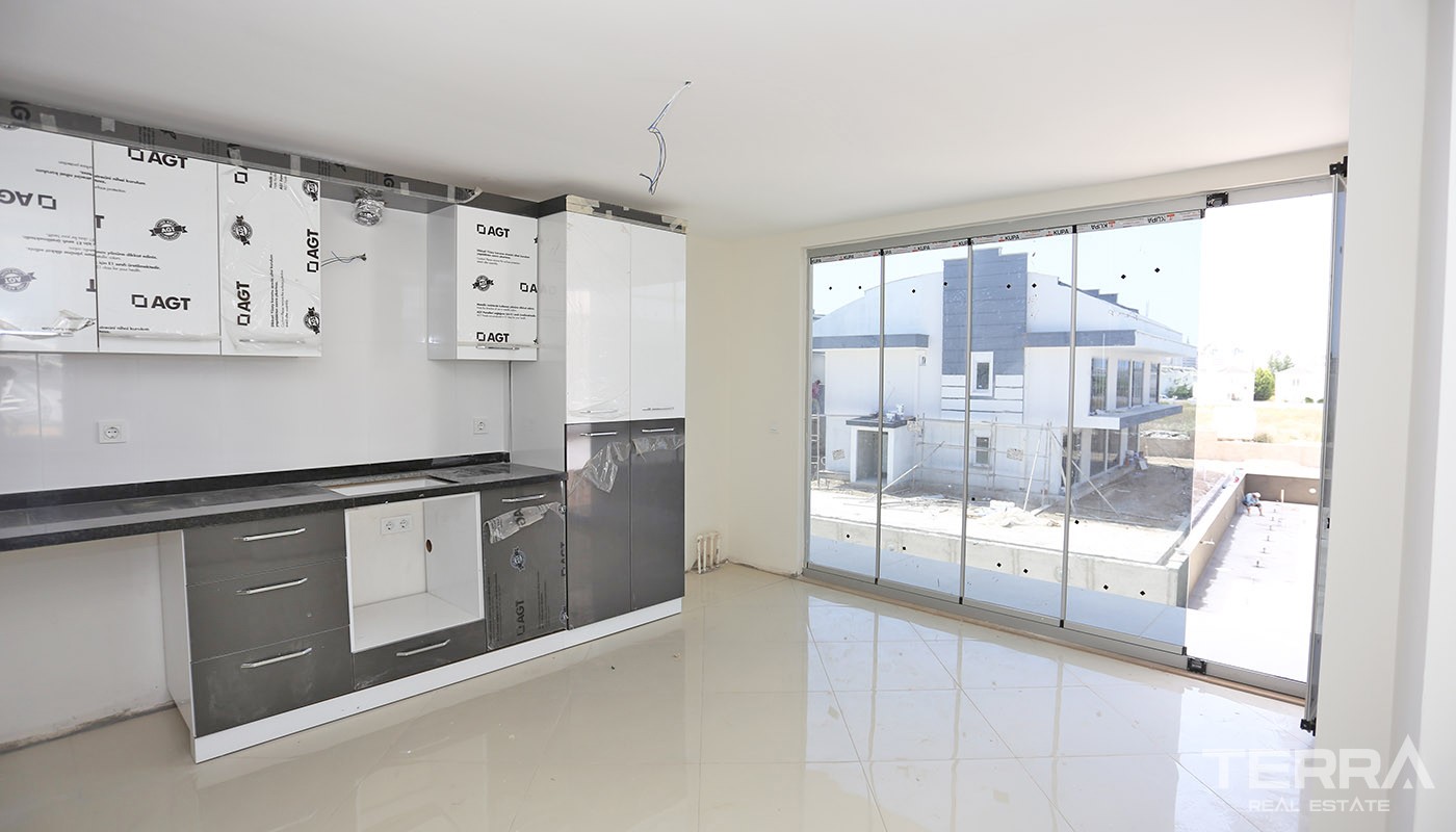 Key-Ready Antalya Apartments in Tema Pool Close to Lara Beach - 34302