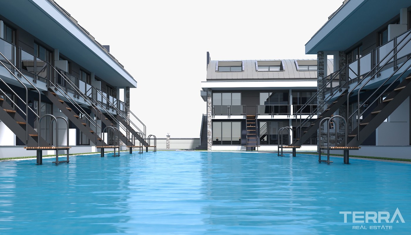 Key-Ready Antalya Apartments in Tema Pool Close to Lara Beach