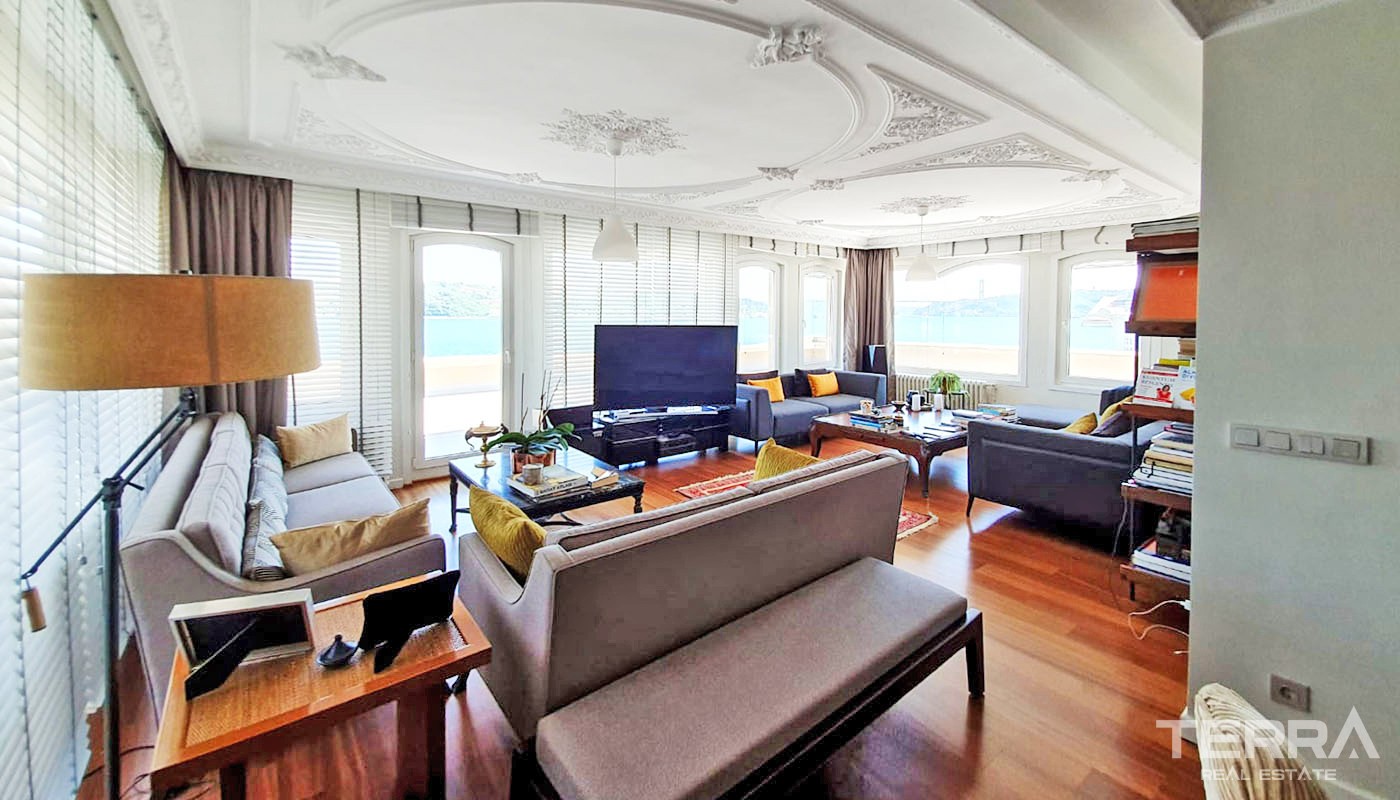 Exclusive Penthouse with Prestigious Location in Yeniköy Istanbul - 34329