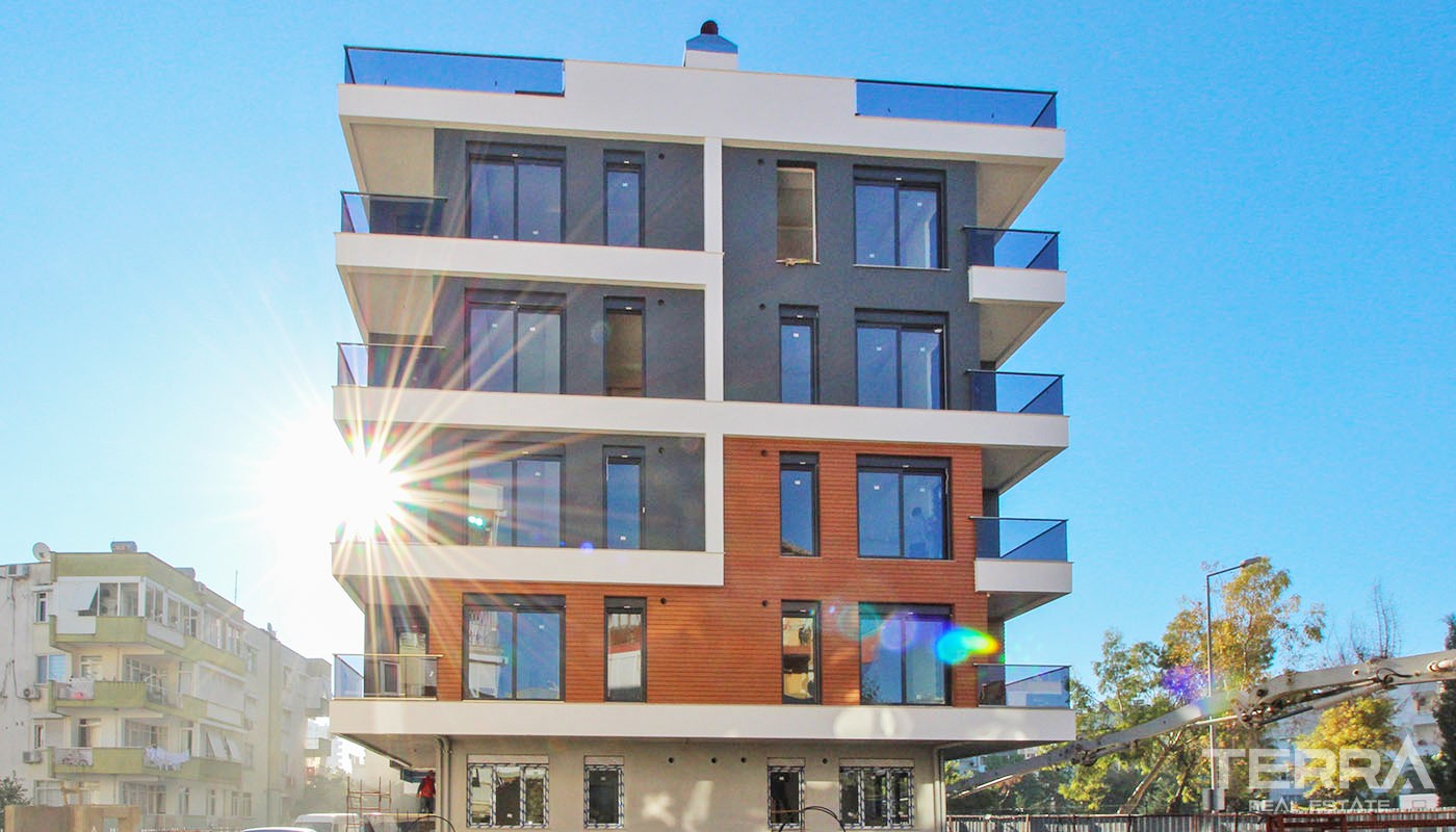 New Apartments Centrally Located in Antalya with Smart Home System - 34340