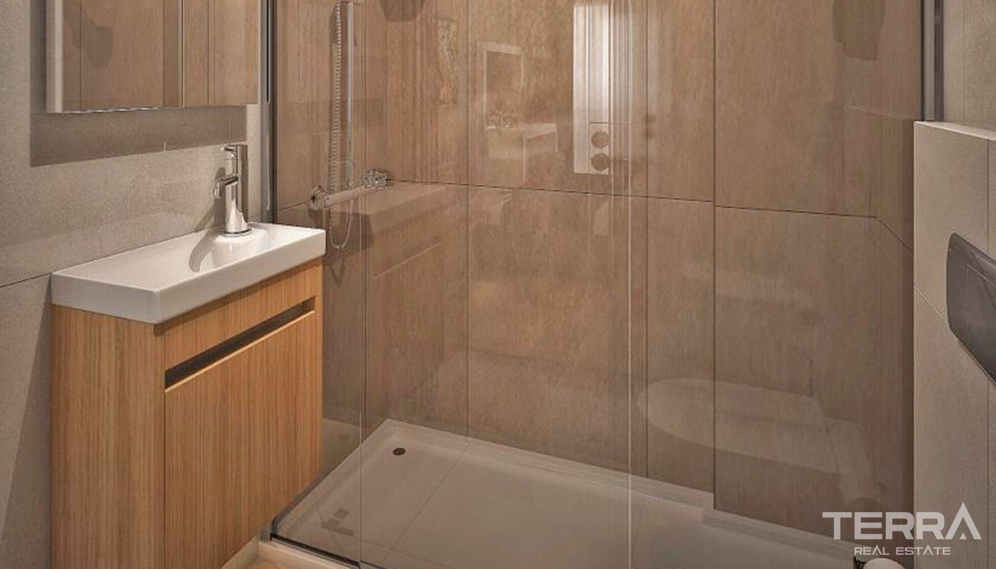 New Apartments Centrally Located in Antalya with Smart Home System - 34351