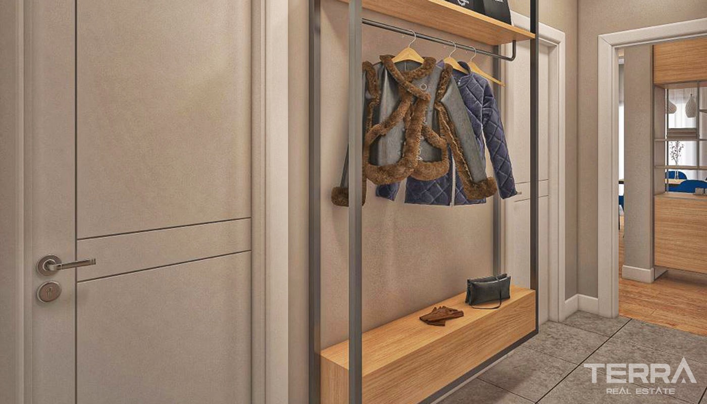 New Apartments Centrally Located in Antalya with Smart Home System - 34354