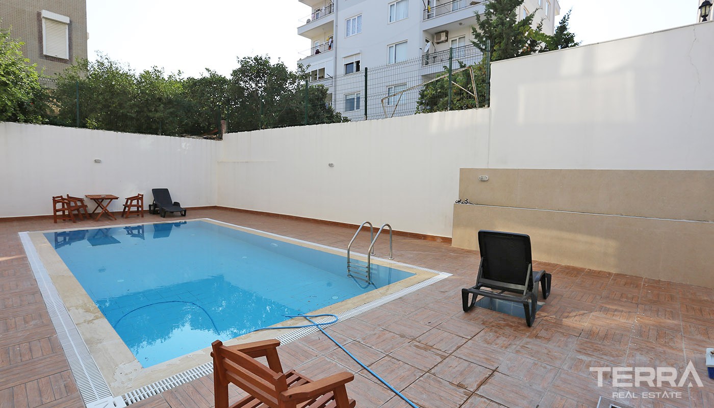 Modern Konyaaltı Apartments for Sale Located 500 m from the Beach - 34439