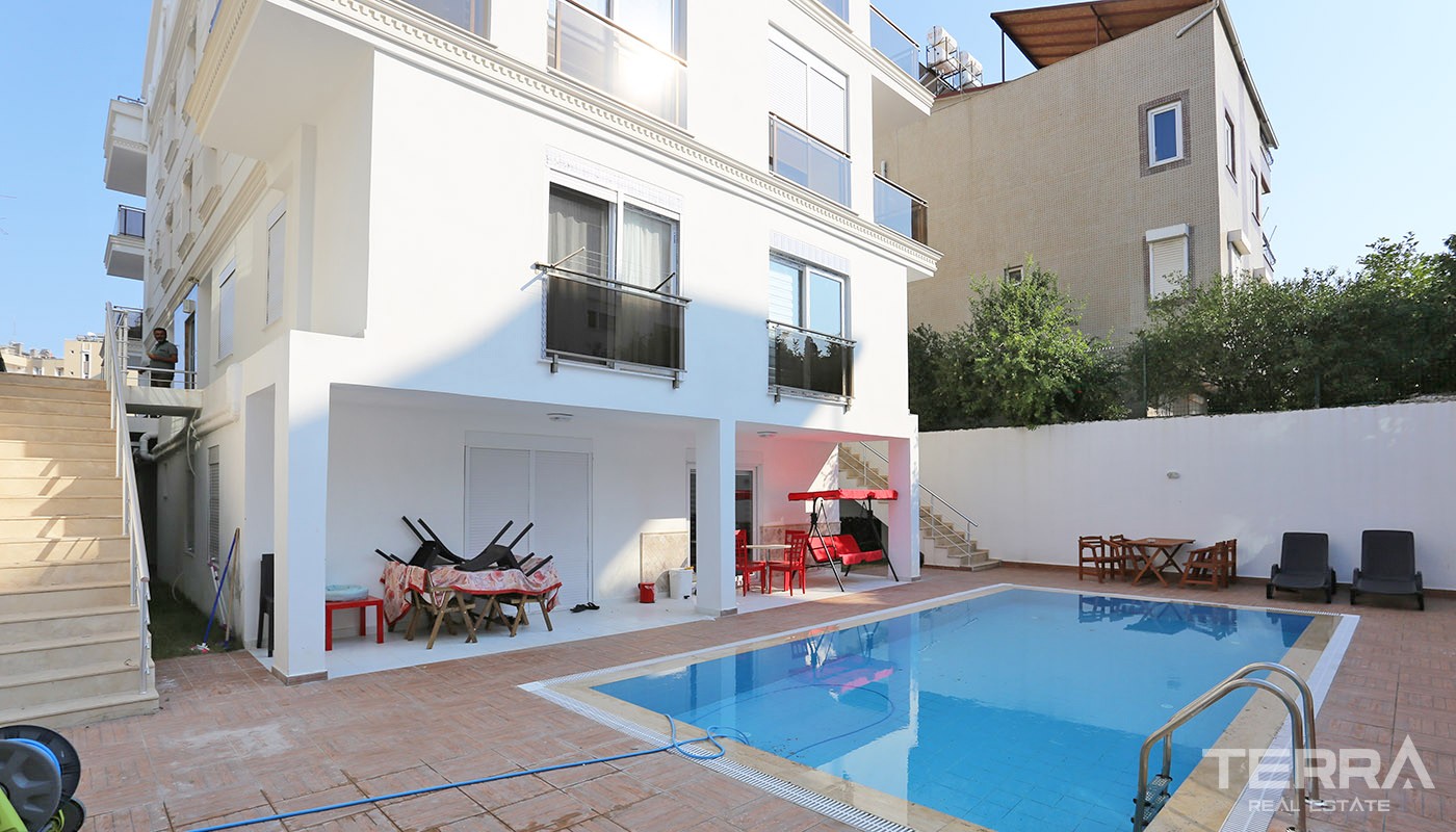 Modern Konyaaltı Apartments for Sale Located 500 m from the Beach - 34441