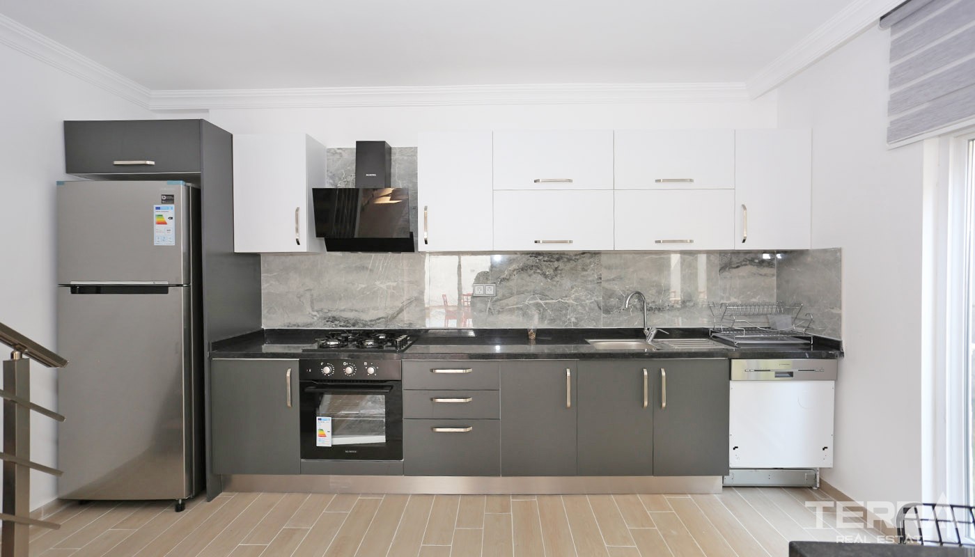 Modern Konyaaltı Apartments for Sale Located 500 m from the Beach - 34451