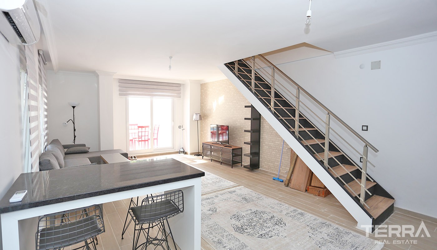 Modern Konyaaltı Apartments for Sale Located 500 m from the Beach - 34452