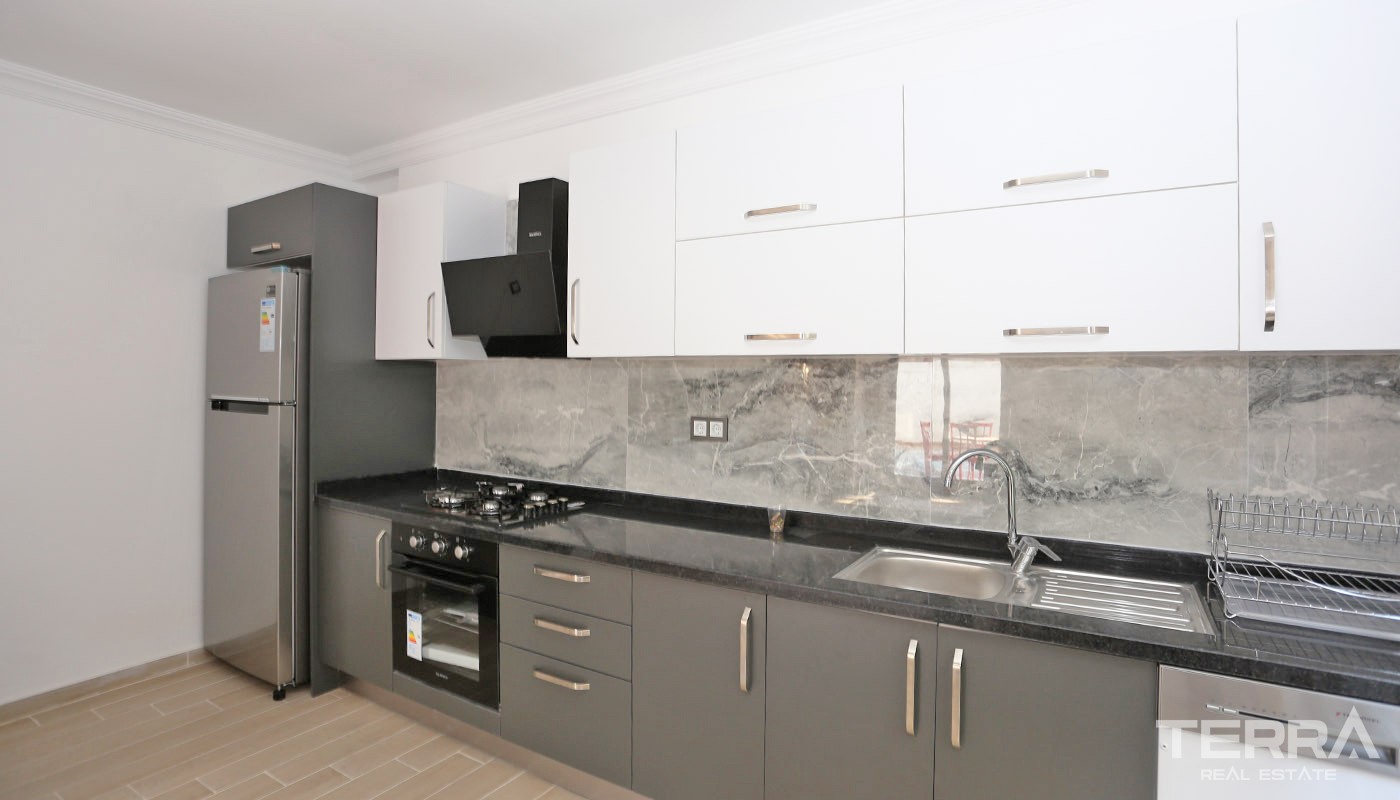 Modern Konyaaltı Apartments for Sale Located 500 m from the Beach - 34453