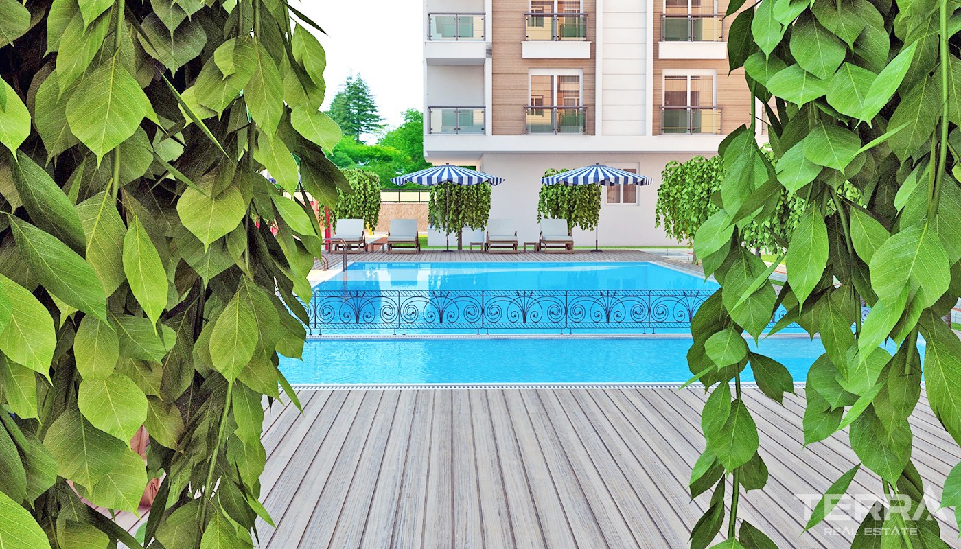 New Antalya Flats for Sale with Prime Location in Konyaaltı - 34498