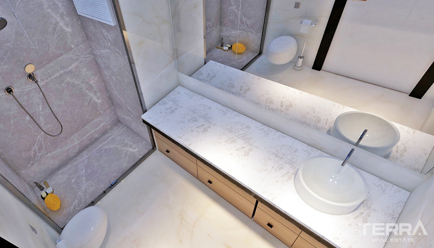 New Antalya Flats for Sale with Prime Location in Konyaaltı - 34499