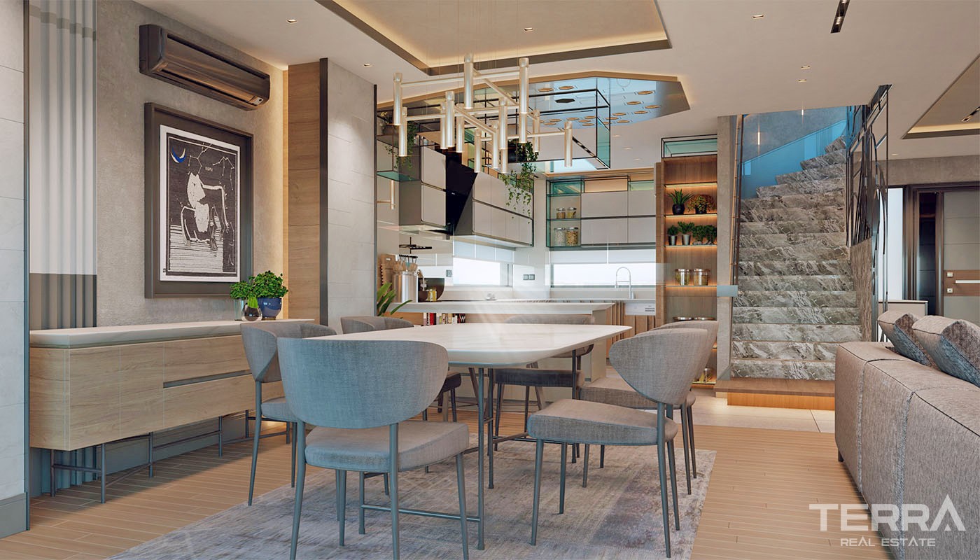 Luxury Villas for Sale in Antalya Konyaaltı Surrounded by Amenities - 34560