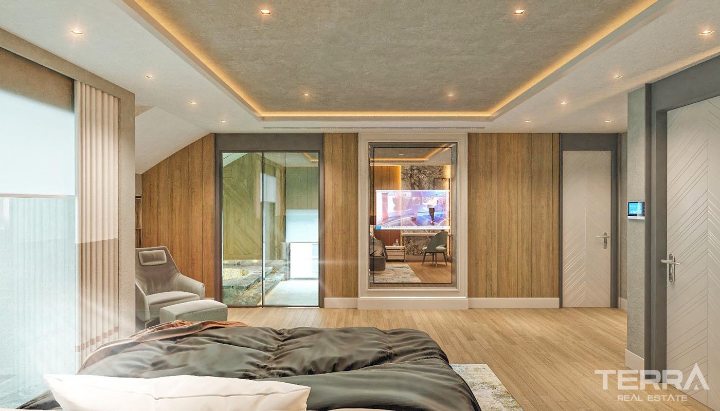 Luxury Villas for Sale in Antalya Konyaaltı Surrounded by Amenities - 34570
