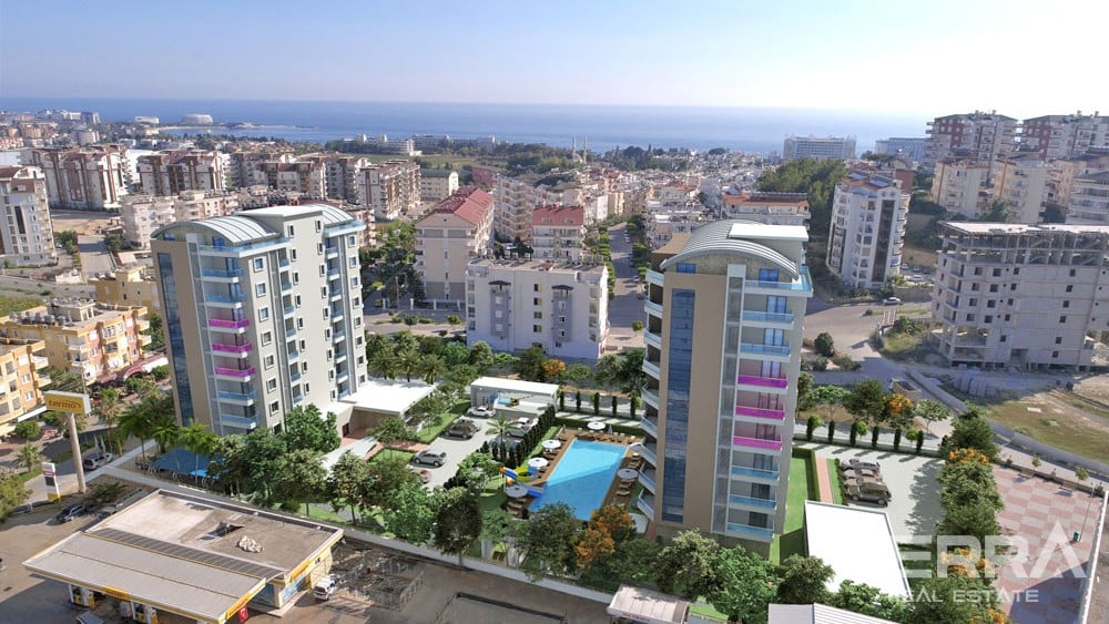 Beautiful Family Apartments in Alanya Avsallar Only 900 m to the Beach