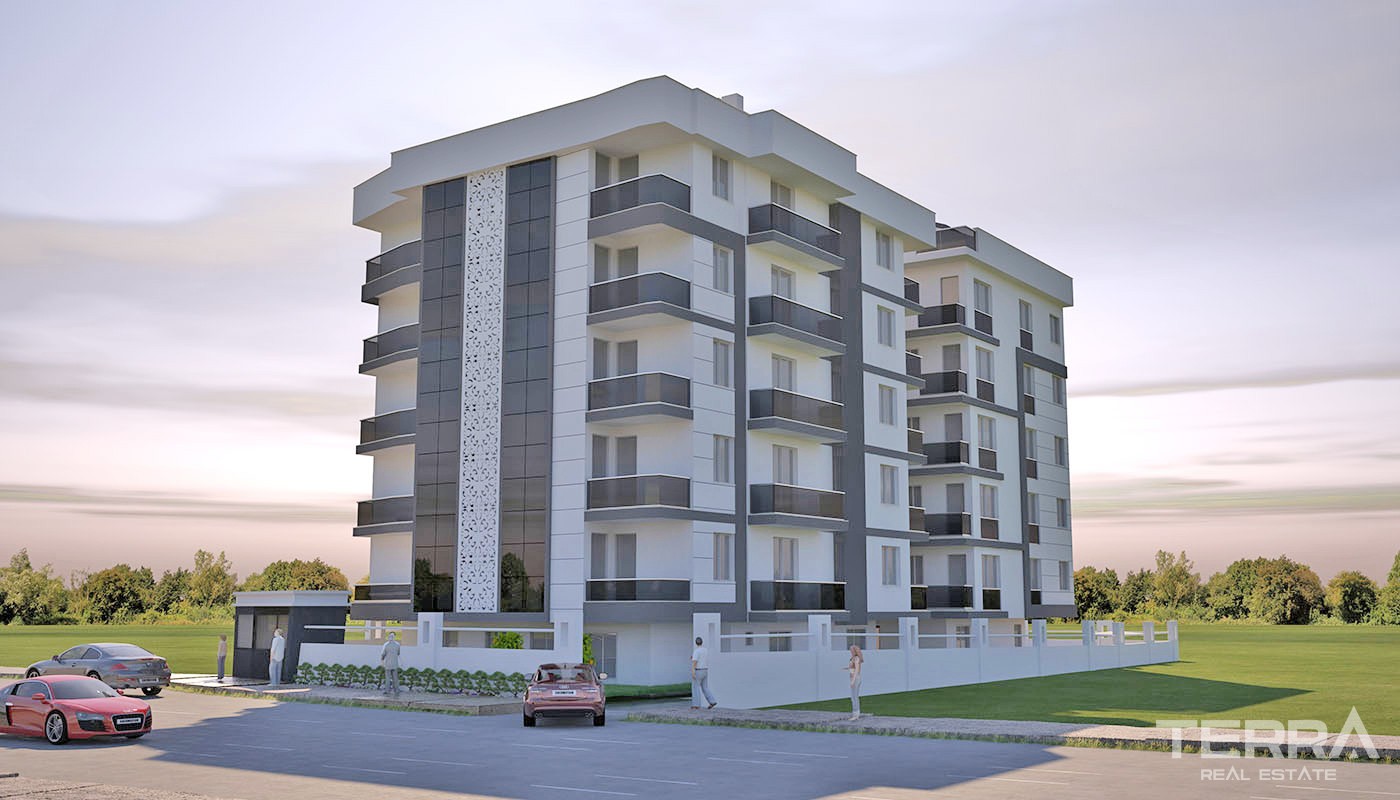 Appartements Modernes à 800 m de la Mer à Antalya Avenue d'Işıklar - 34653
