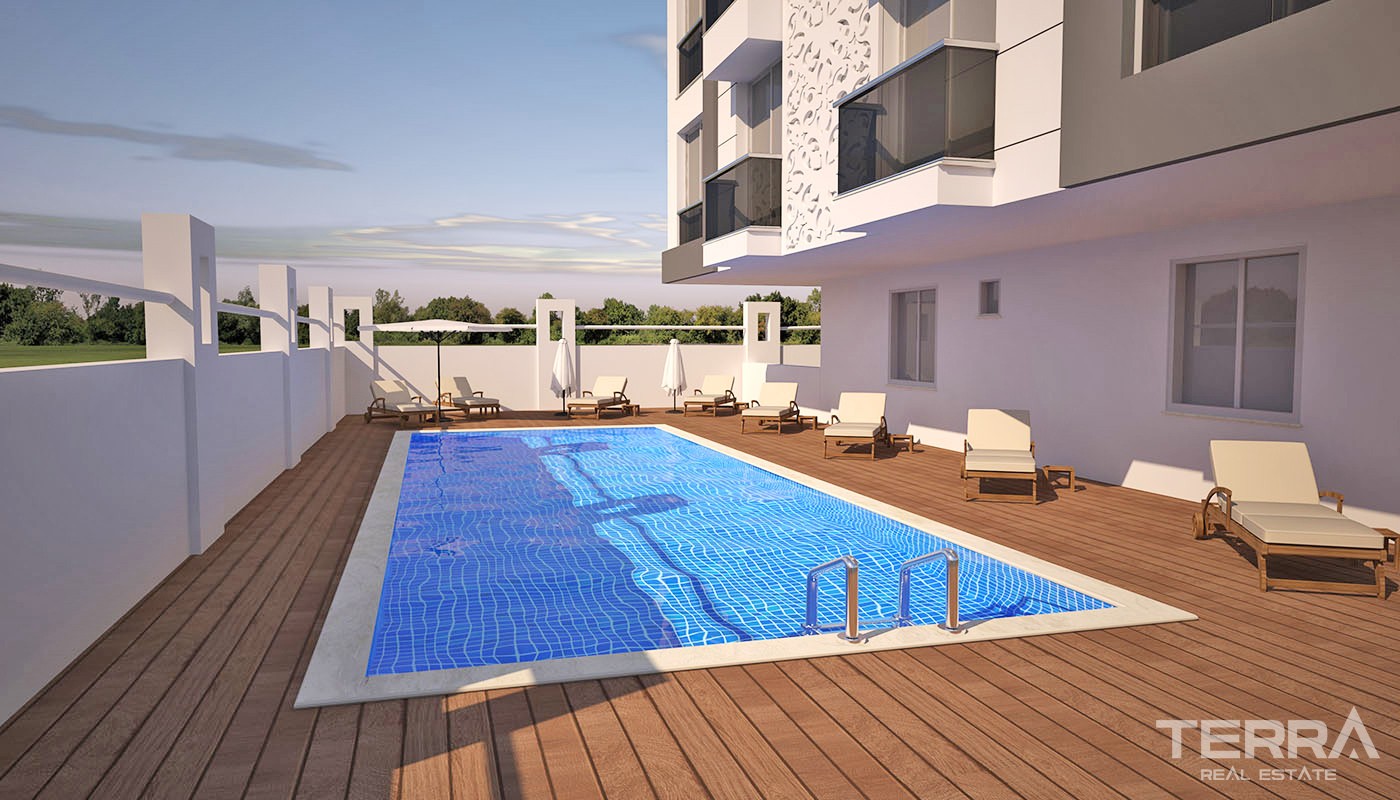 Appartements Modernes à 800 m de la Mer à Antalya Avenue d'Işıklar - 34655